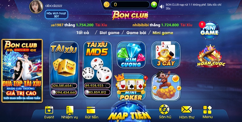 Đặt cược ít rinh thưởng gấp bội lần tại hạng mục mini game